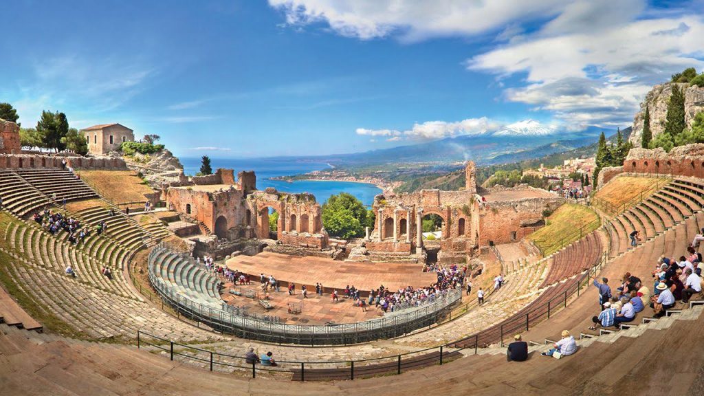 Taormina's Ancient Theater, discover it with See Sicily holiday vouchers